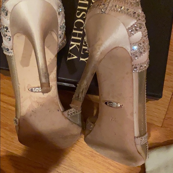 Pink Jeweled Badgley Mischka Heels - Picture 5 of 5